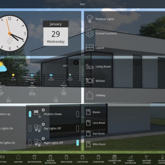 Uvođenje pametnih instalacija KNX i LOXONE instalacije, Hrvatska