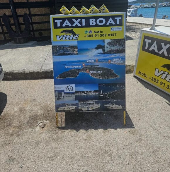 Taxi boat Prvić Šepurine