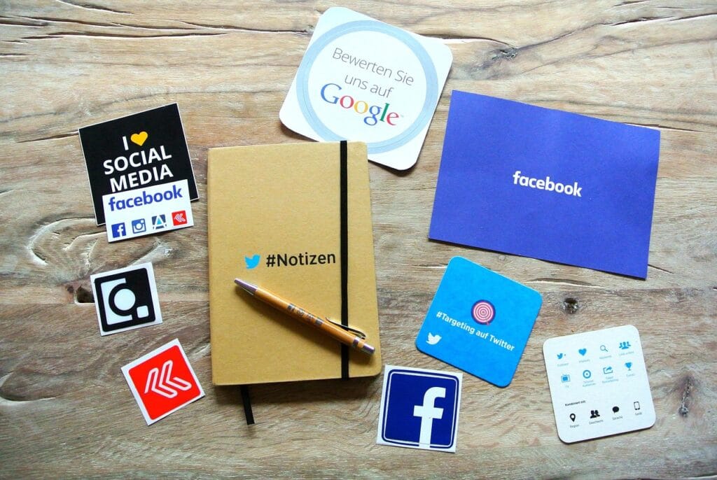 Papirići s više poznatih socijalnim medijima