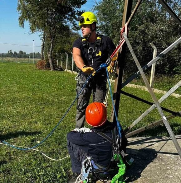 Industrijski alpinizam Našice