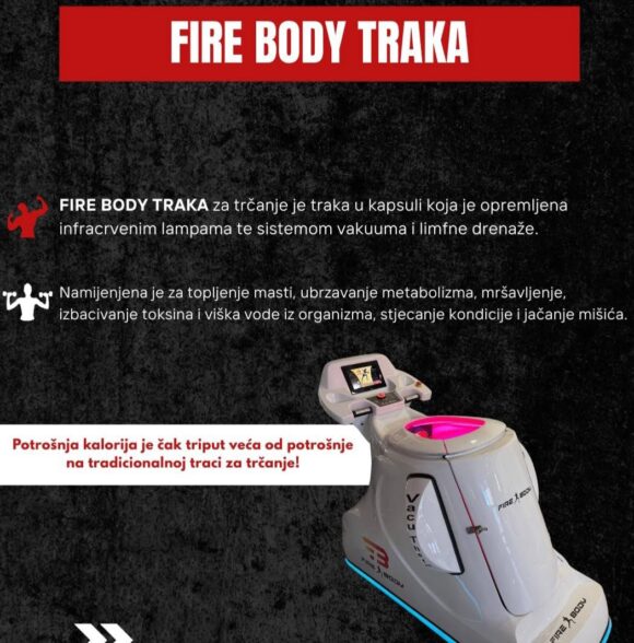 Fire body traka za trčanje Zagreb